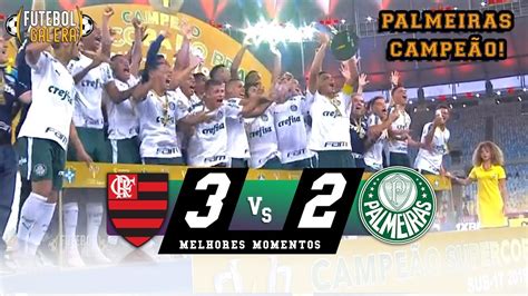 Tricampeão! Assista à reprise de Palmeiras x Flamengo na final 